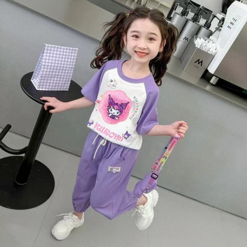 Cotton summer set, universal summer clothing, 2 piece set 2