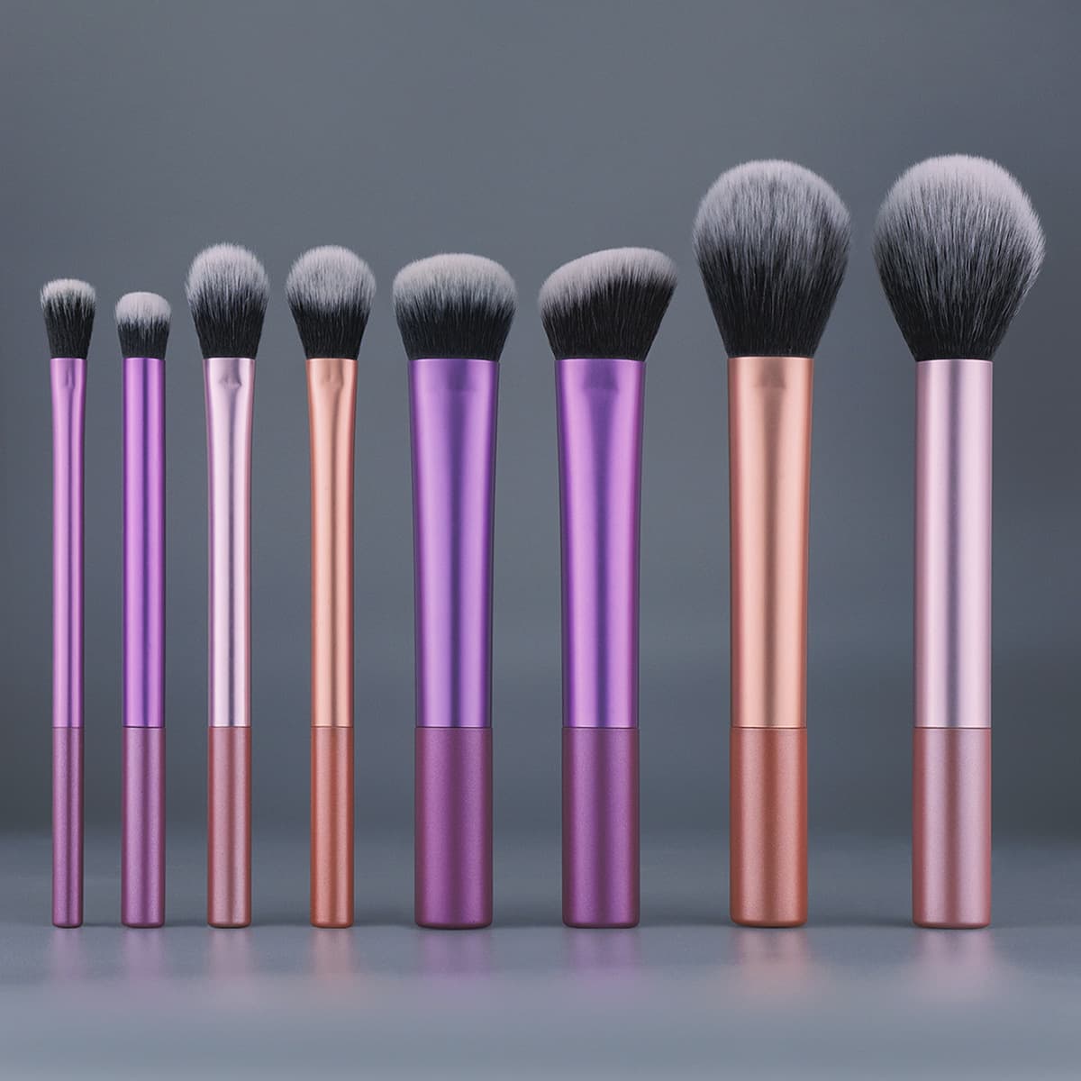 Professional brush, foundation, poster, 8 pieces, full set, (Physicals) 2