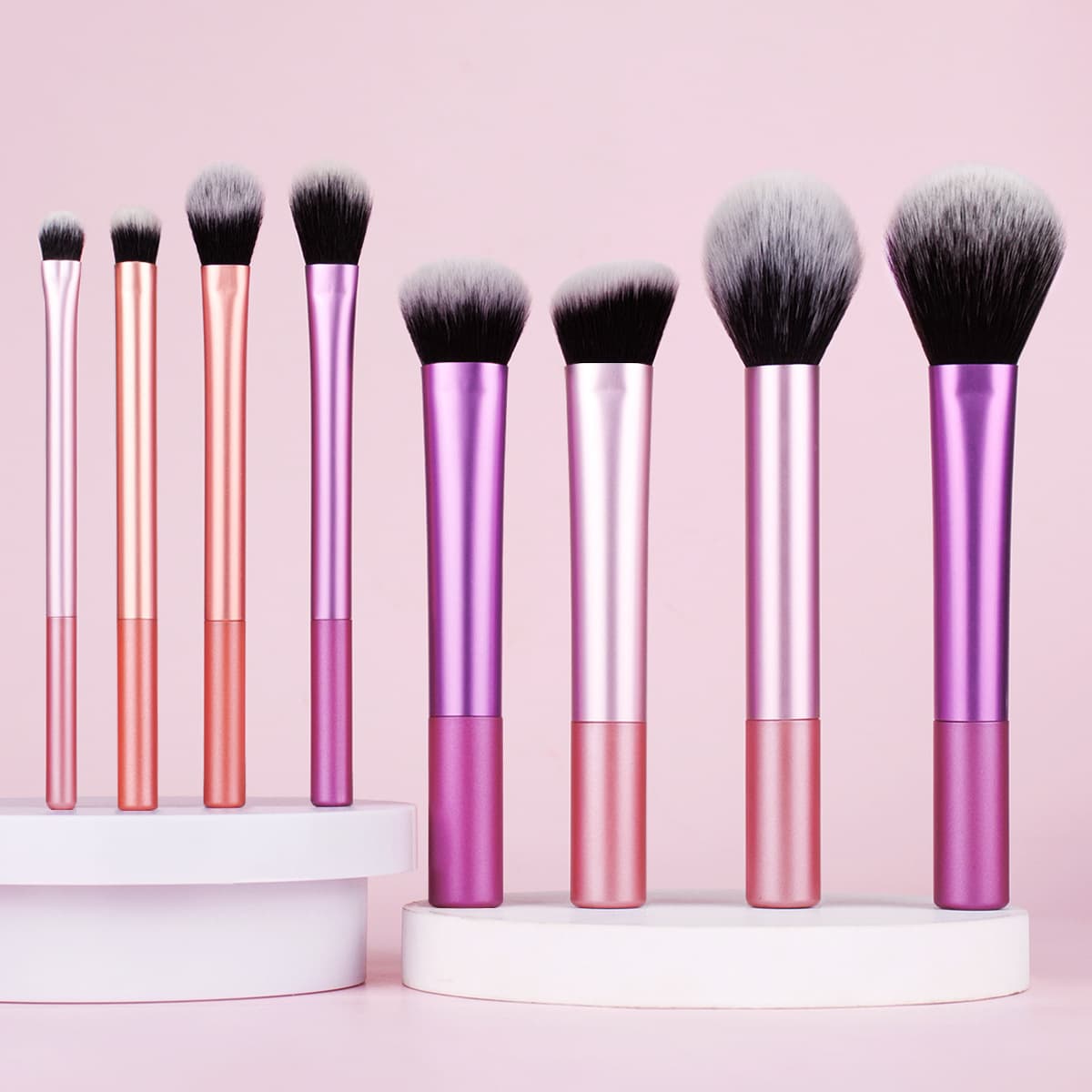 Professional brush, foundation, poster, 8 pieces, full set, (Physicals) 3