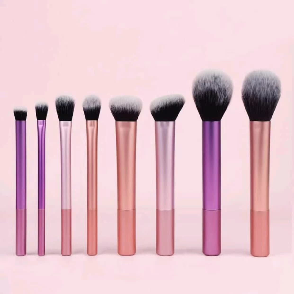 Professional brush, foundation, poster, 8 pieces, full set, (Physicals) 1