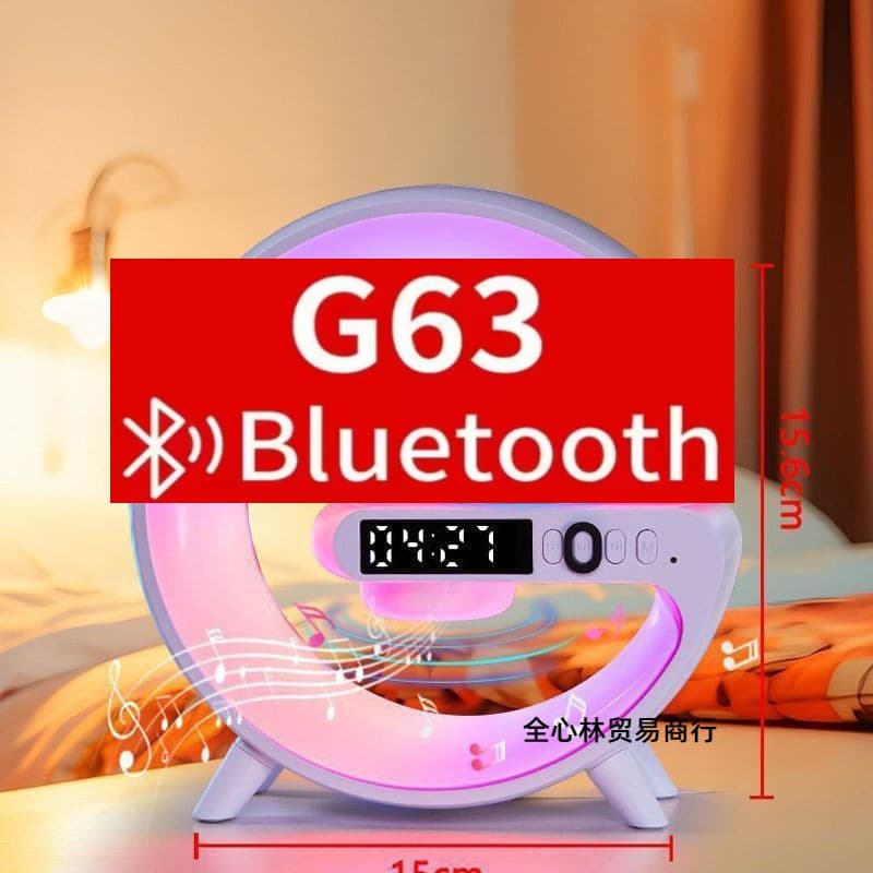 Wireless Bluetooth audio atmosphere light high face value fever -grade bass festival birthday gift boys and girls plastic 1