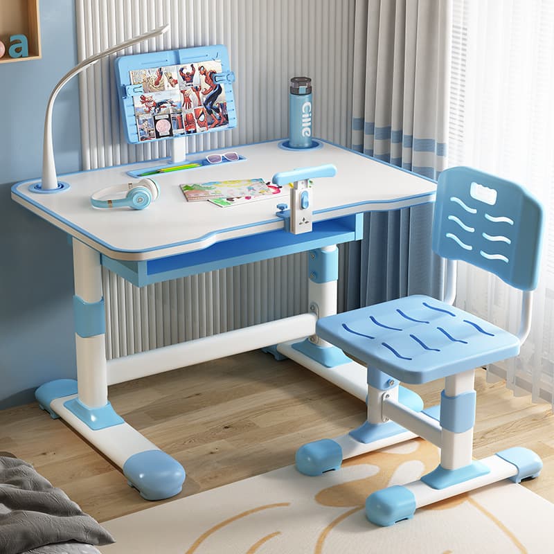 Children's learning desk Primary school students' home writing homework desk Simple children can upgrade class table and chair suit 1