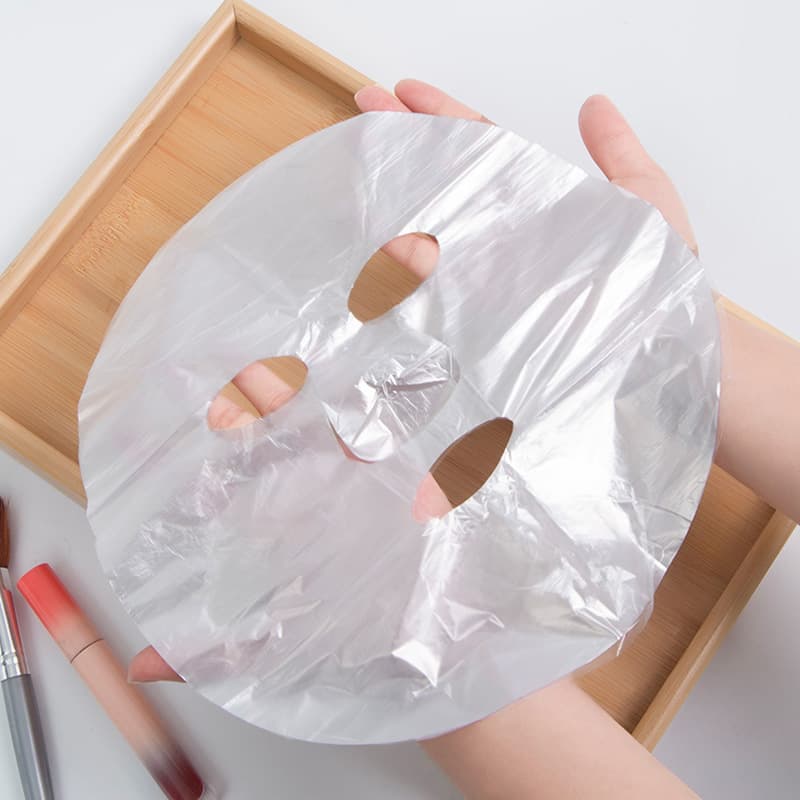 Plastic cosmetic wet moisturizing face mask for face, for beauty salons 3