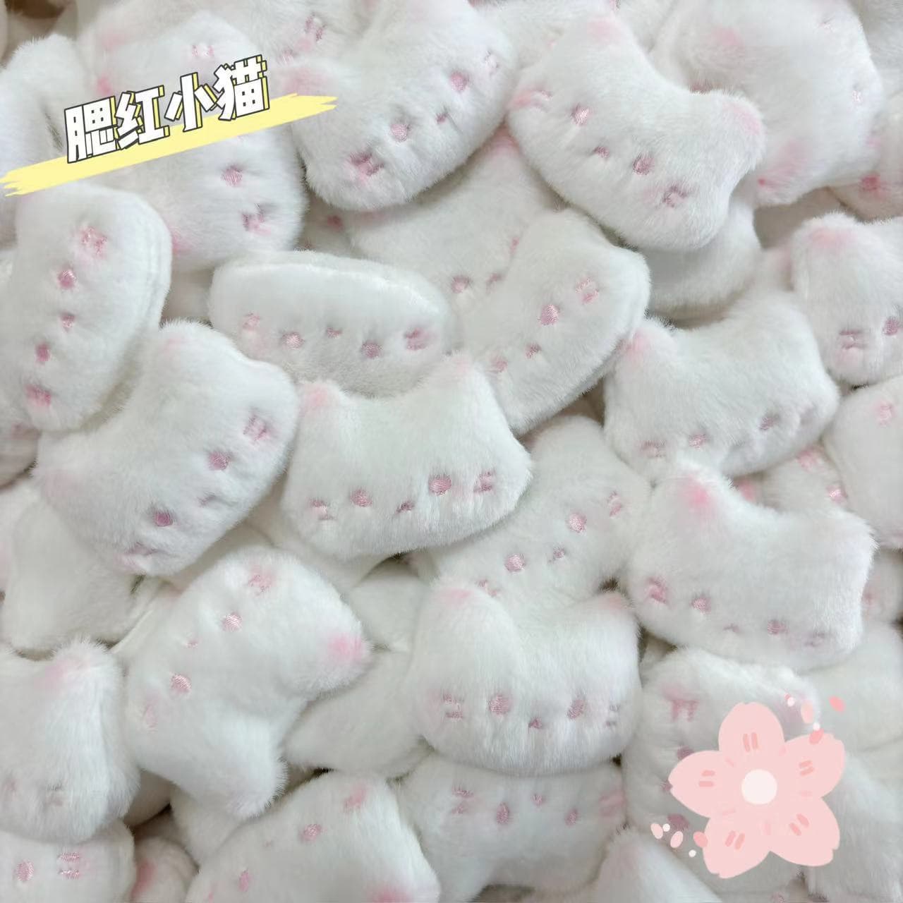 Cartoon cute face blush, brooch, headband, hairpins, hair accessory, bag accessory, accessories 1