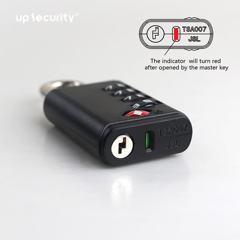 Unlock Trim Tsa Customs Lock ABS Lightweight Lock Bags Bag Gymnasium Cabinet Code Lock Code Lock 07ST 3
