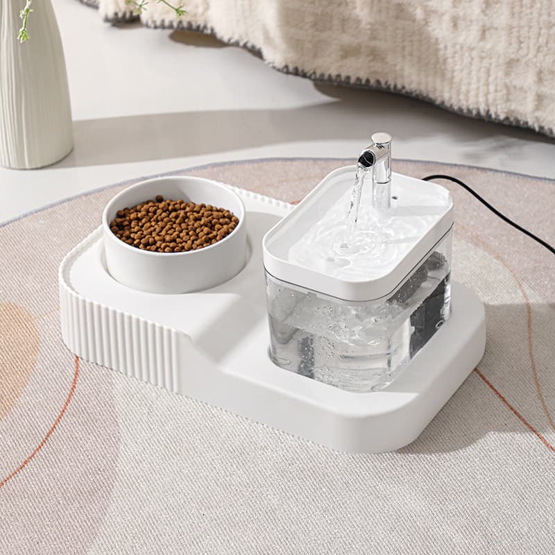 Cat water dispenser automatic feeder cat dog and dog automatic circulation water dispenser eating and drinking pet cat bowl 2