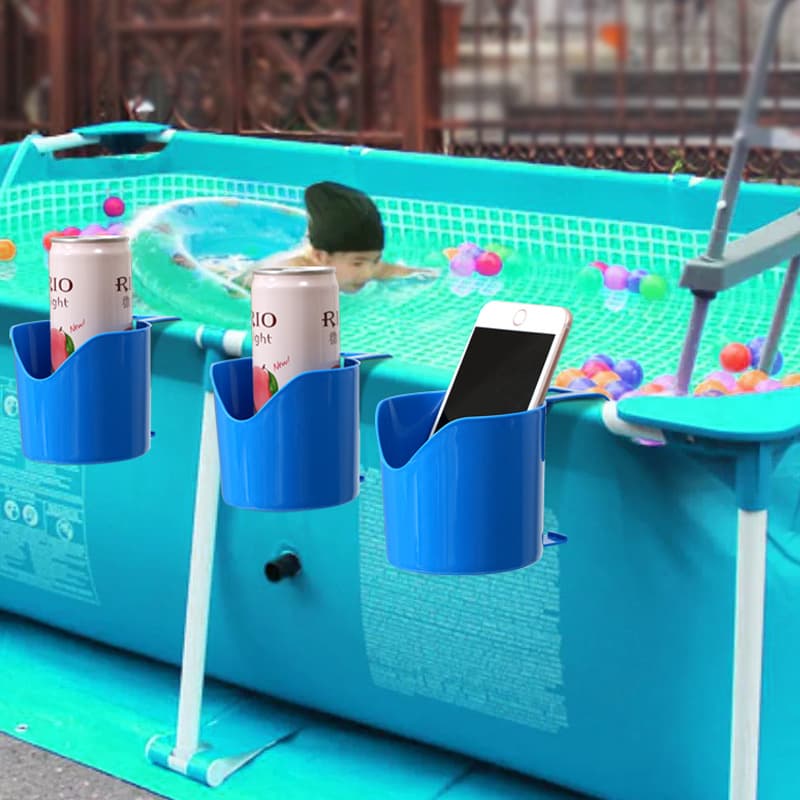 Spot cross -border PoolSide Cup Holder swimming pool storage cup holder beverage beer glass support 1