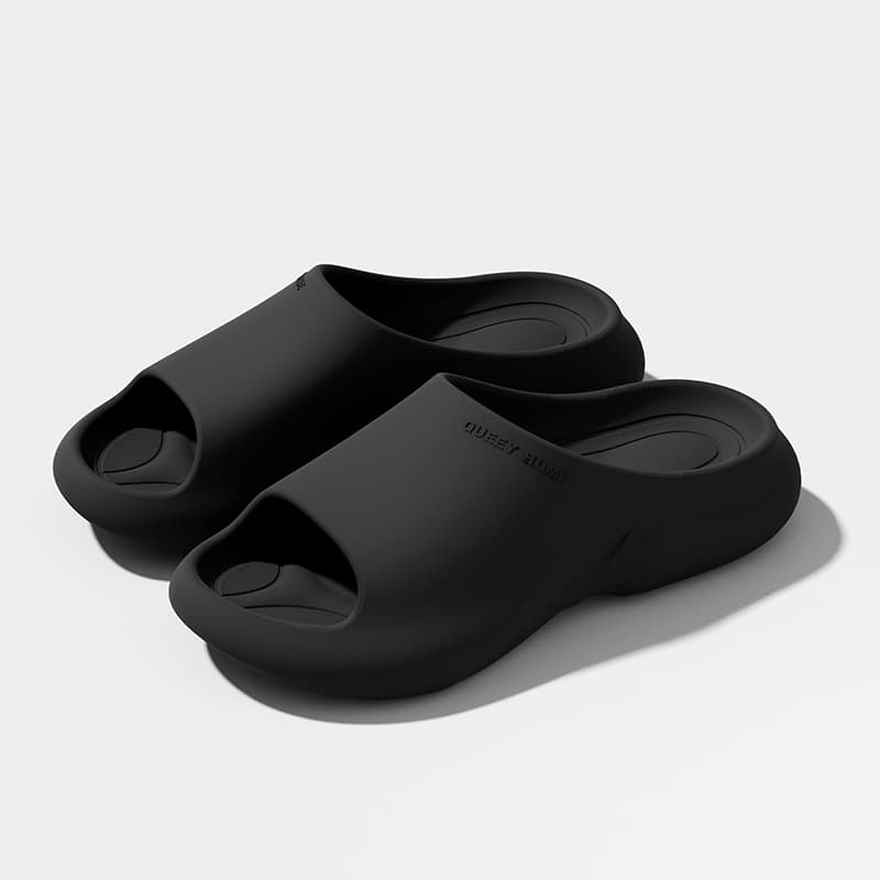 Men's indoor non-slip ultra-soft men's slippers for bathroom platform, suitable for outdoor wear, for beloved, antibacterial treatment 5