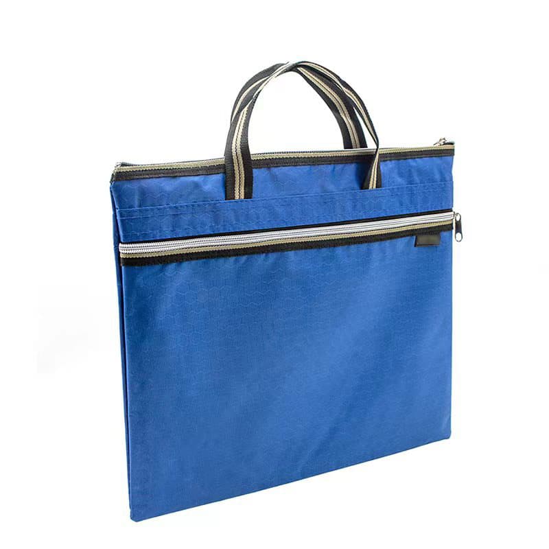 Factory wholesale portable office briefcase thickened practical file bag information bag men's business model 5