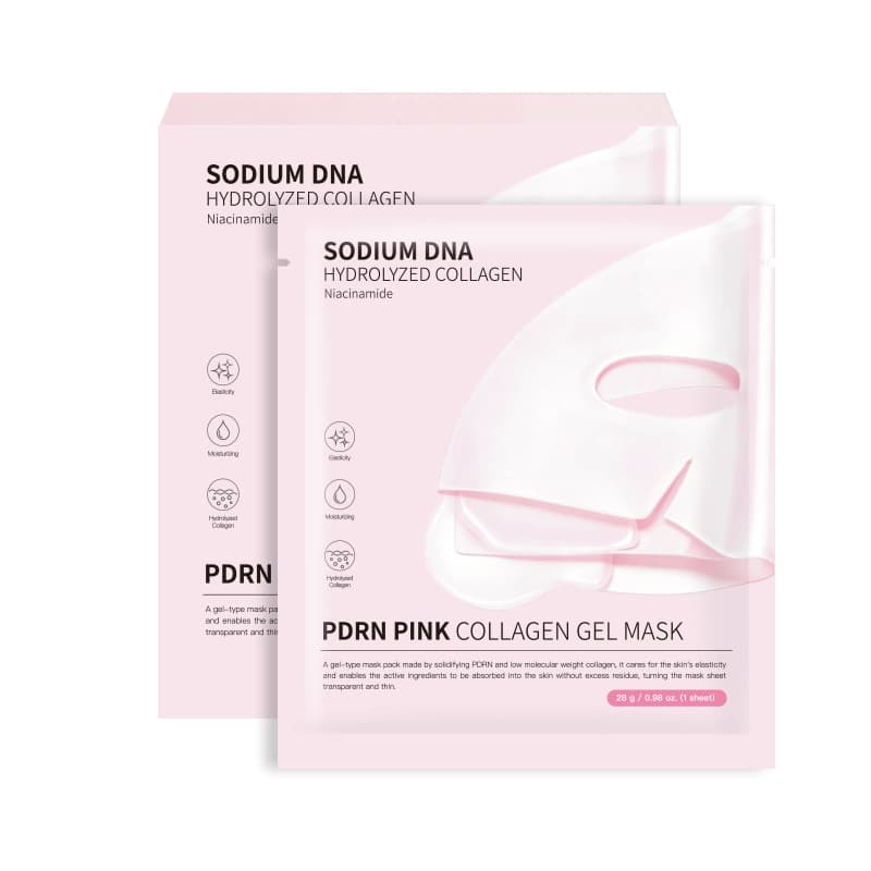 Cross -border PDRN PINK Collagen Gel Mask pink collagen mask jelly dialing body 3