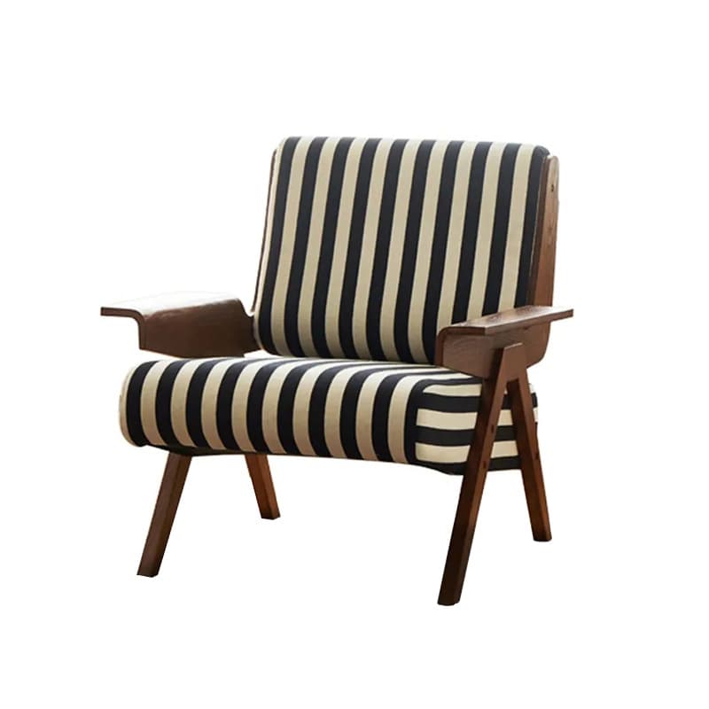 Retro design sofa, zebra from natural wood, French vintage style 5