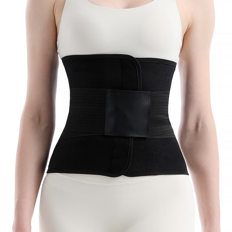 Women's Waist Trainer Body Slimming Slim Shaping Belt Sweat Absorbent Belt Abdominal Control Corset Support Belt 4