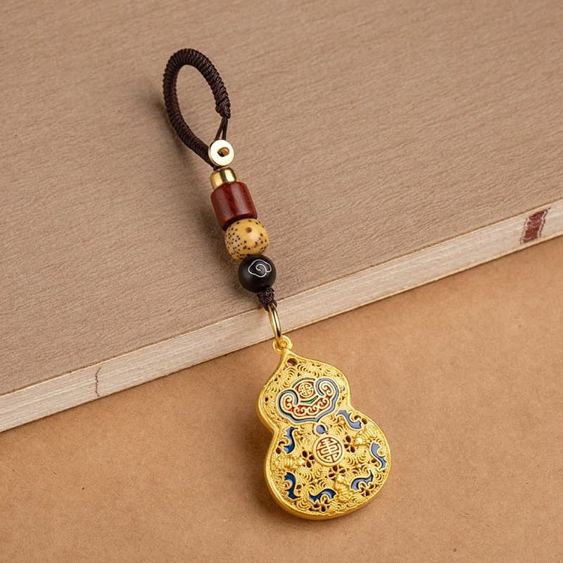Brass enamel, keychain, pendant, accessory, bag for friend, Birthday gift 2