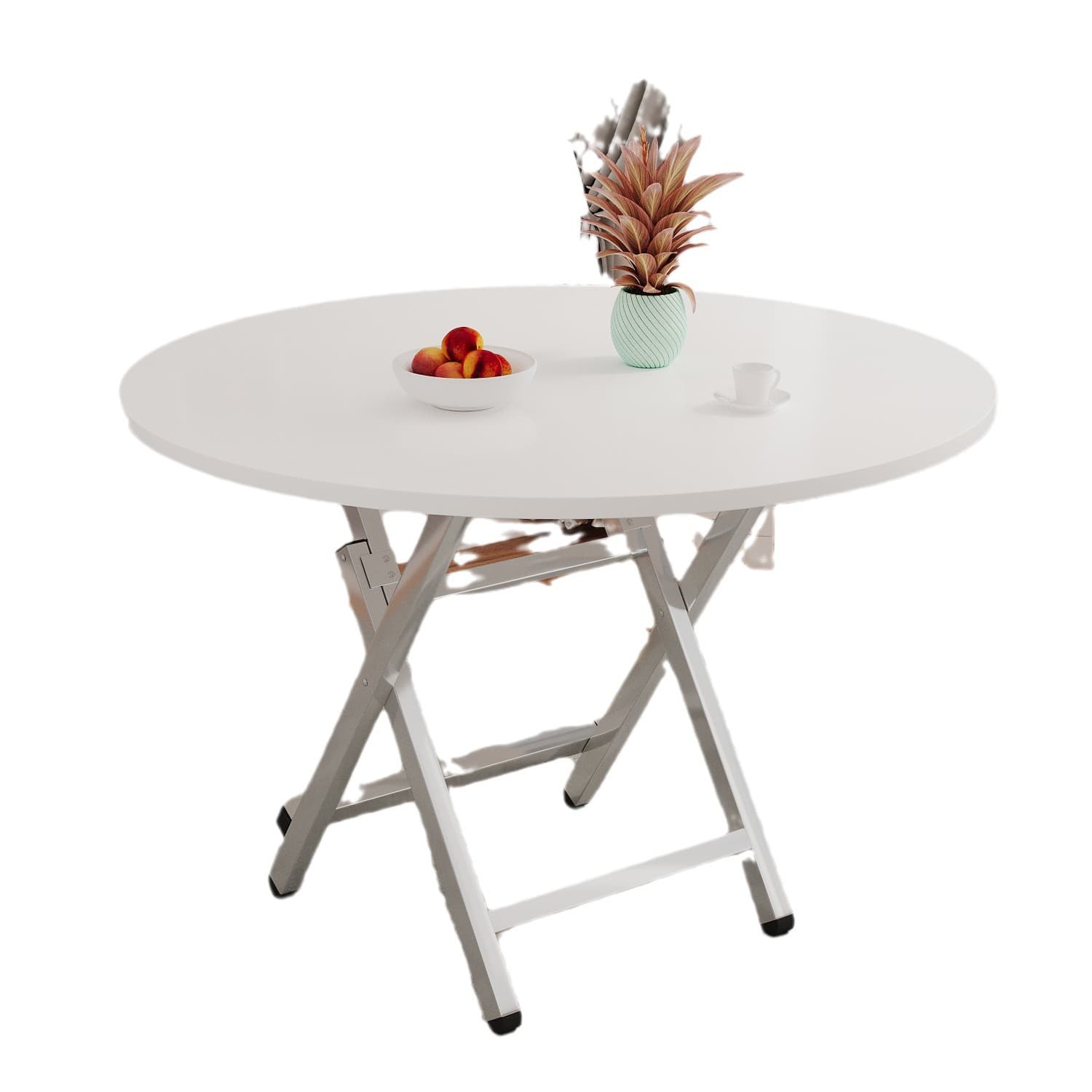 Foldable table dining table Night Market snacks simple round table rental houses outdoors and stalls to eat square table small table 5