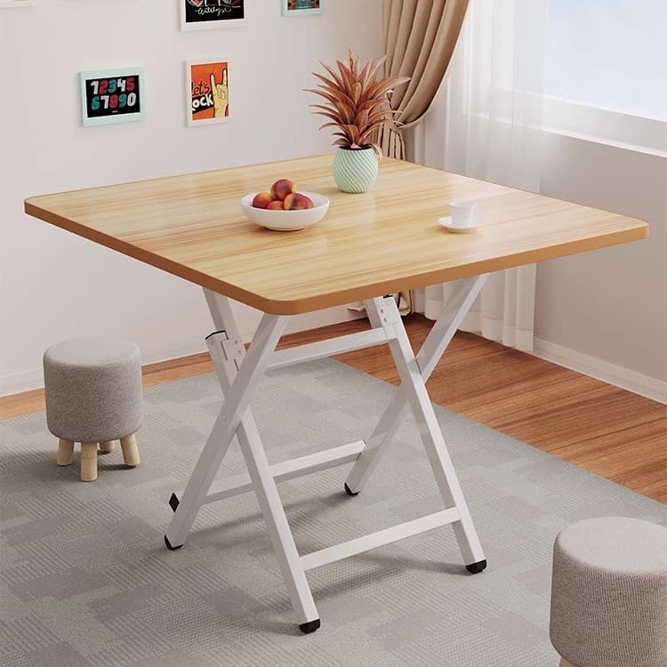 Foldable table dining table Night Market snacks simple round table rental houses outdoors and stalls to eat square table small table 1
