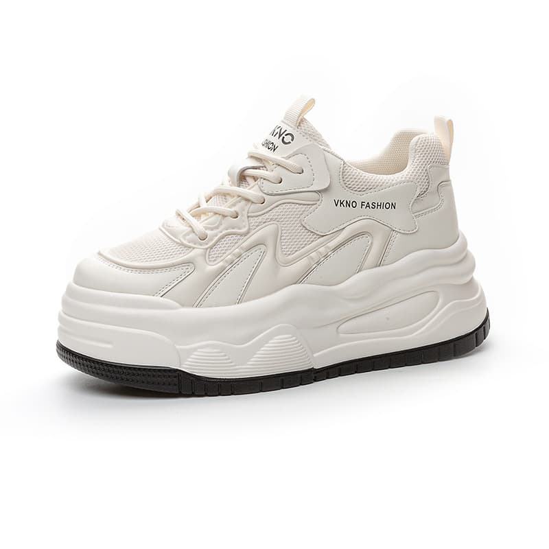 Autumn low breathable sports white shoes, 32, trend of season 5