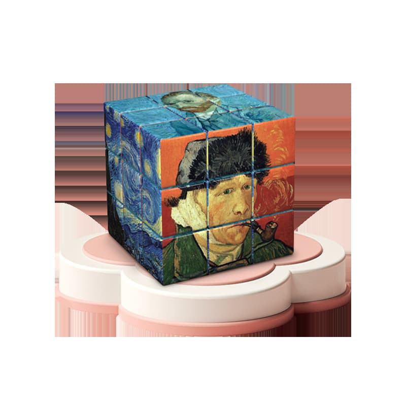 Creative souvenir, children's Rubik's cube, with your logo imprint, Birthday gift, (Physicals) 5