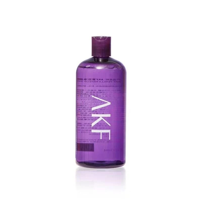 AKF Makeup remover for eyes and lips, oil, three-in-one, does not cause irritation, deep cleansing 5