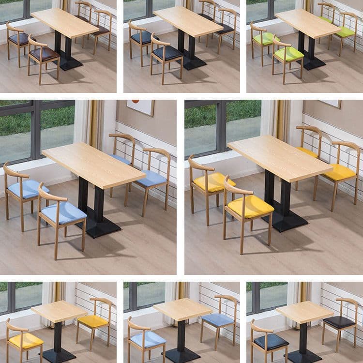 Noodle restaurant Breakfast Catering Fast Table and Chair Snacks Milk Tea Dessert Shop Restaurant Desktop Corporal Comeon 5