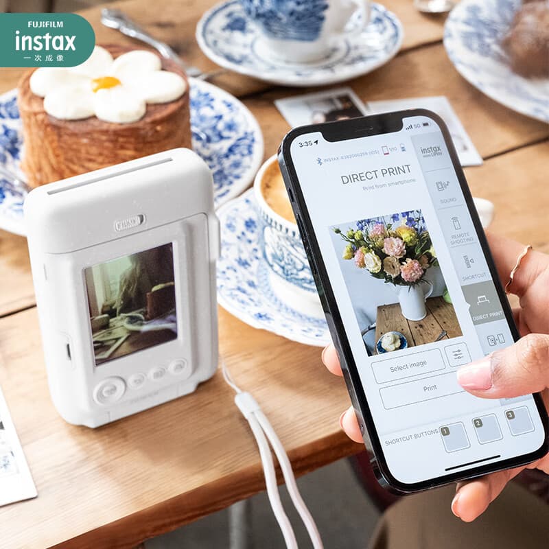 Instax stands shooting Liplay Digital Modeling Performance Camera with a mobile phone photo printing function 4