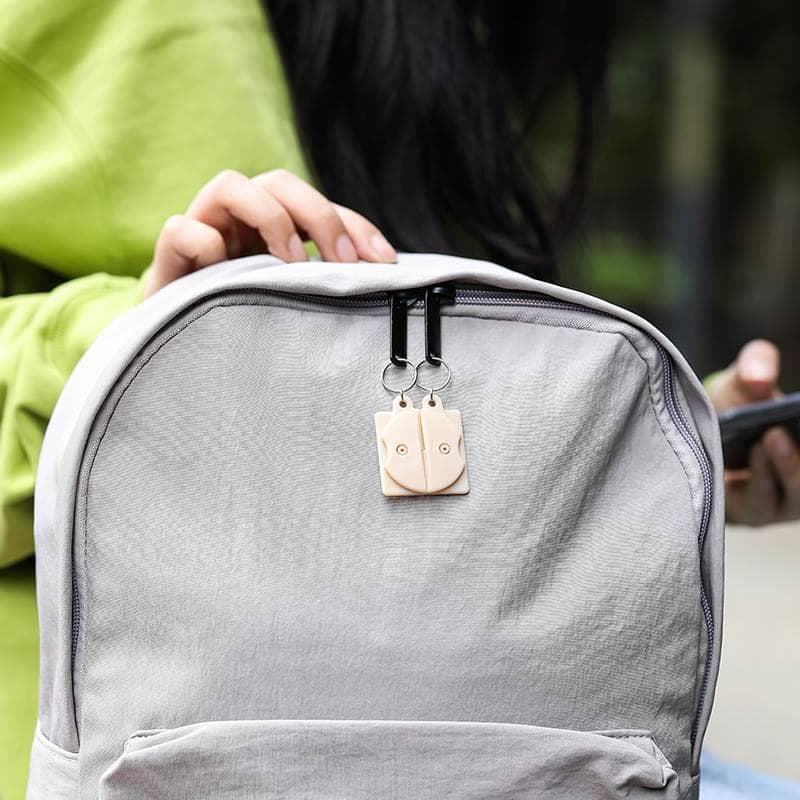 Plastic lock, luggage school bag with zipper, small suitcase, anti-theft 2