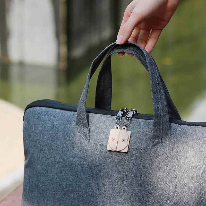 Plastic lock, luggage school bag with zipper, small suitcase, anti-theft 3