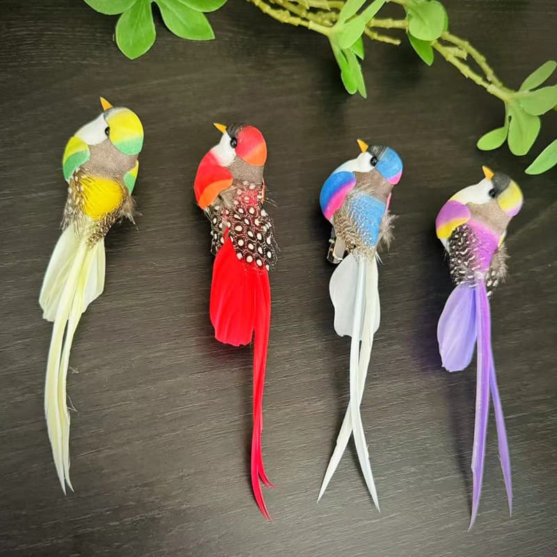 (Cross-border trading), colorful bird simulation, realistic decorations from foam 2