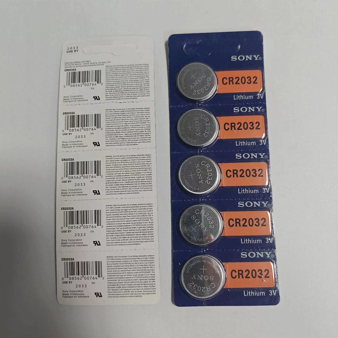 Sony, electronic lithium battery, 20163v, remote control 5