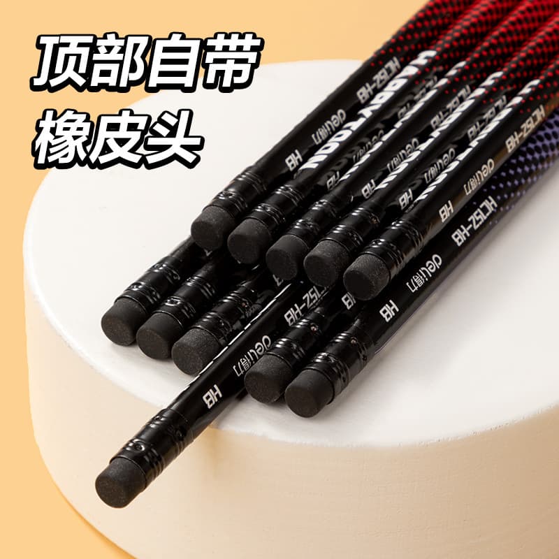 Triangular pencil for students, cartoon drawing apron, cute calligraphy 3