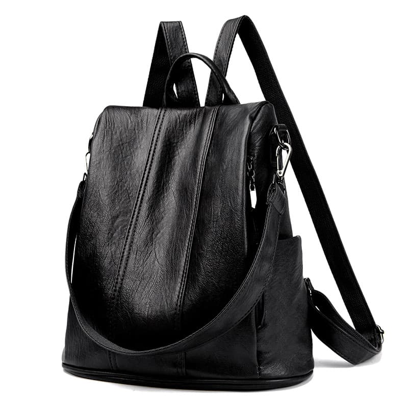 Backpack, fashionable universal capacious bag, anti-theft, genuine leather, high-quality style, South Korea 3