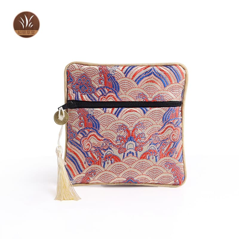 Storage system with zipper, accessory, earrings, retro bracelet, jewelry bag 5