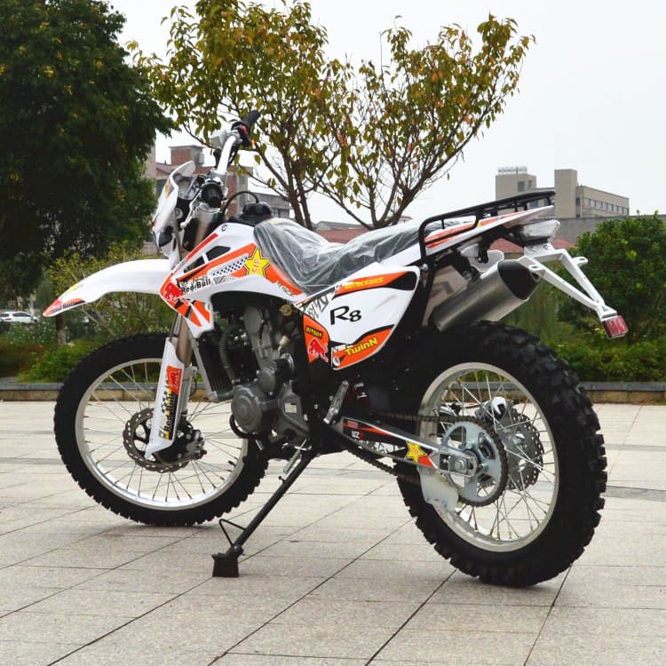 Export version Zongshen 300CC off-road motorcycle forest road climbing mountain stunt R8 high racing all-terrain motorcycle 4