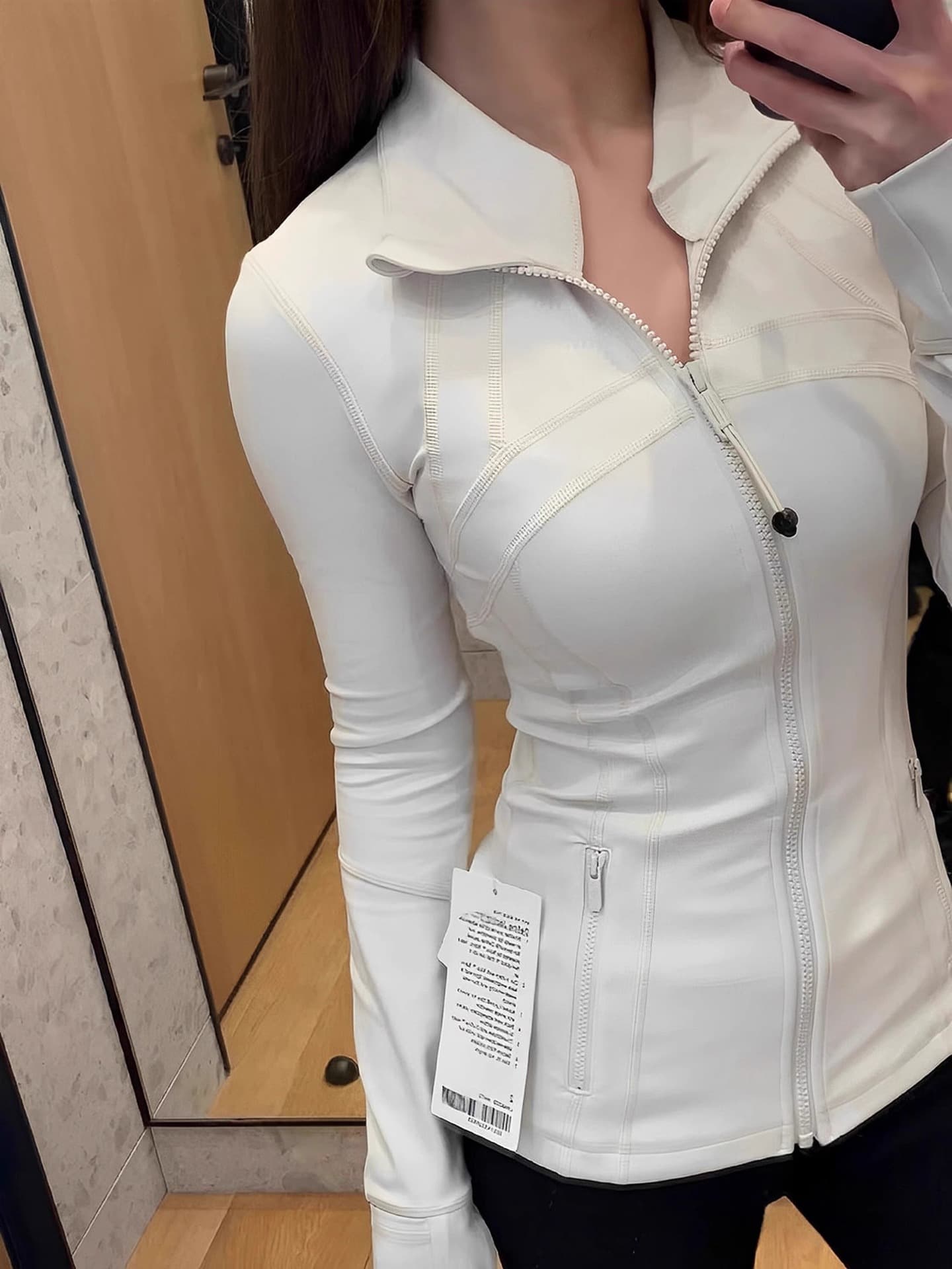 Sports jacket, yoga clothing for leisure, travel long long-sleeve for yoga, suitable for spring and autumn 2
