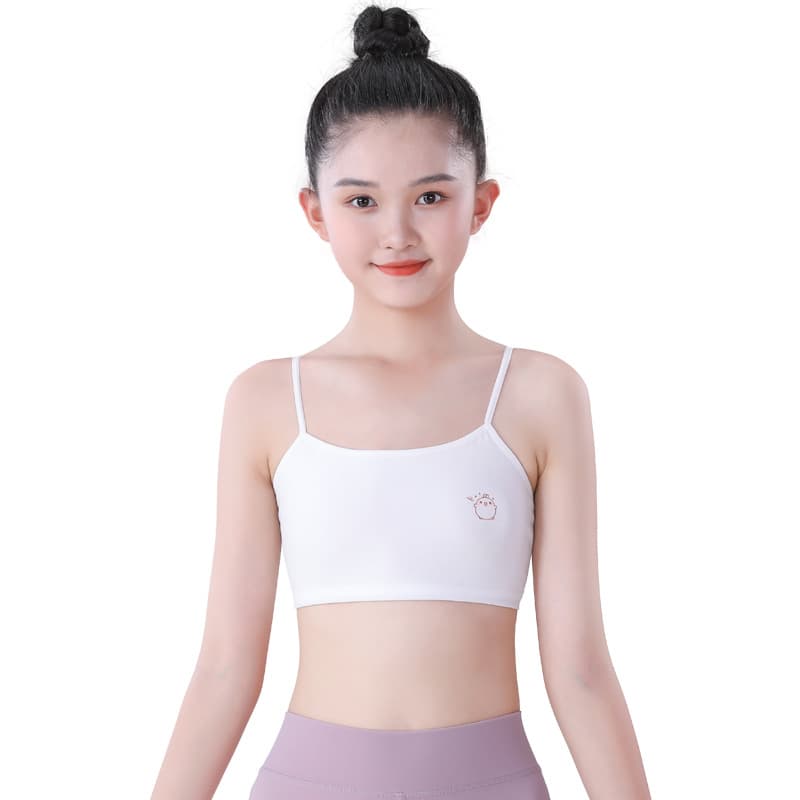 Underwear, cotton bra top for students, tube top, lifting effect, 7-15 years 5