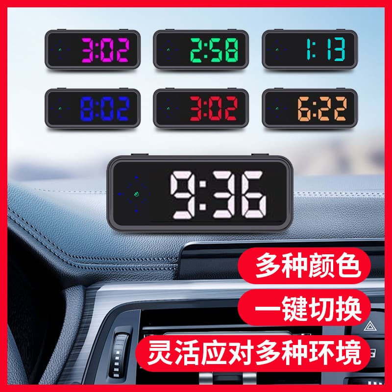 New colorful car HUD head-up display Electronic dog voice warning function GPS compass speedometer 4