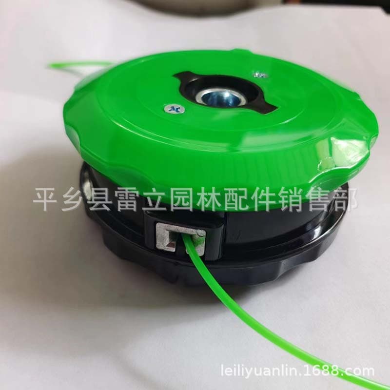 Garden tool lawn mower accessories automatic out of the line without disassembly. Green bottom Italian style straw head 2