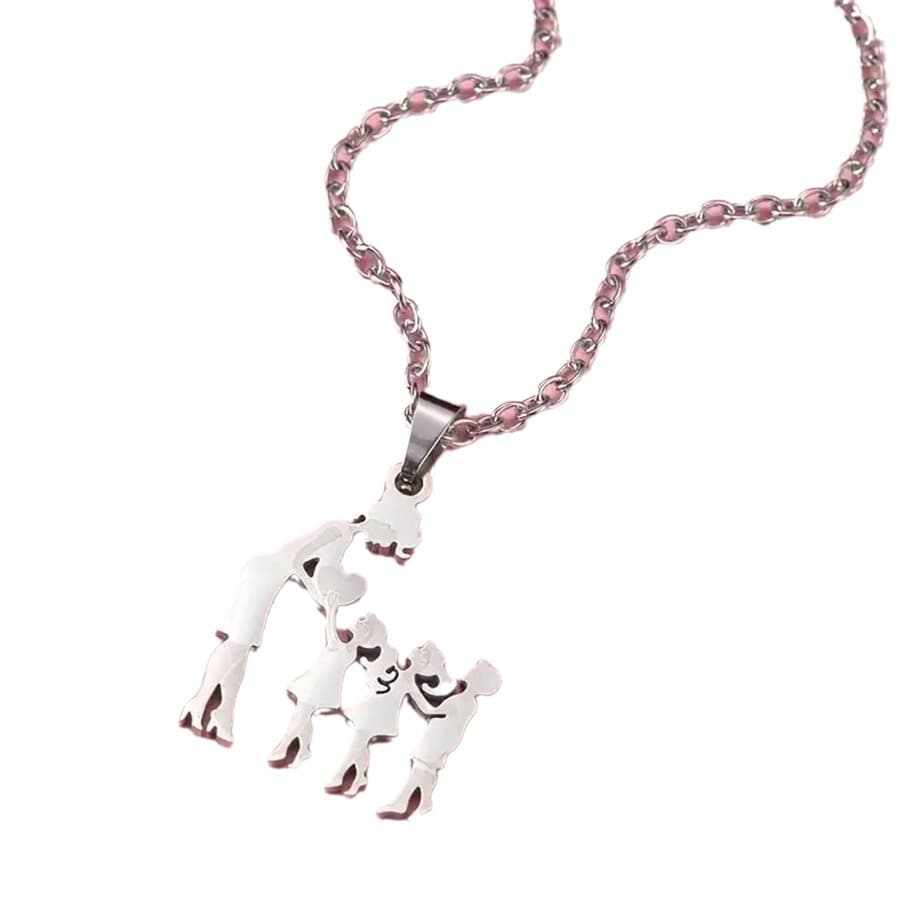 Necklace, pendant stainless steel, style, Birthday gift 5