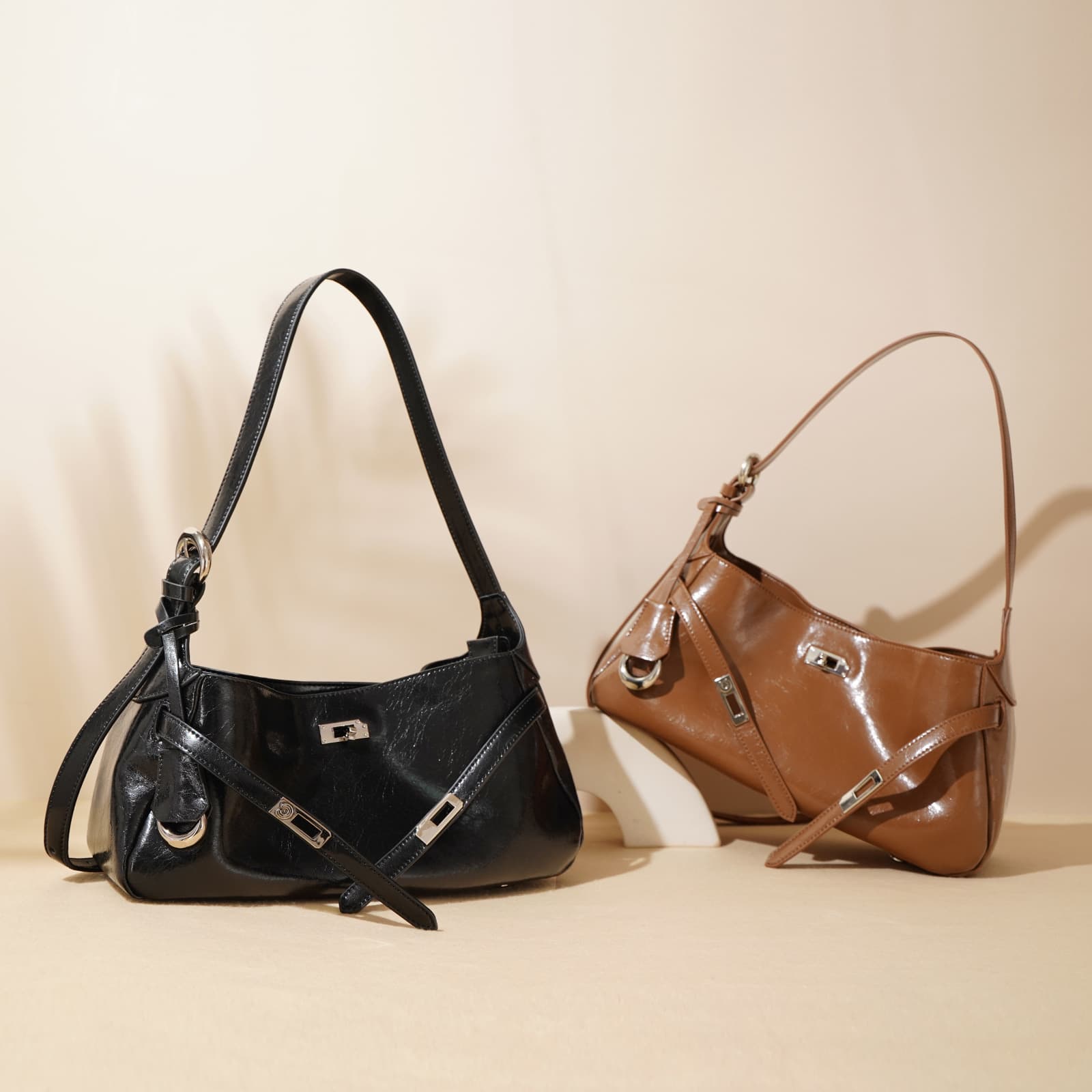 Trend shoulder bag, one-shoulder bag, phone bag, high-end, genuine leather 1