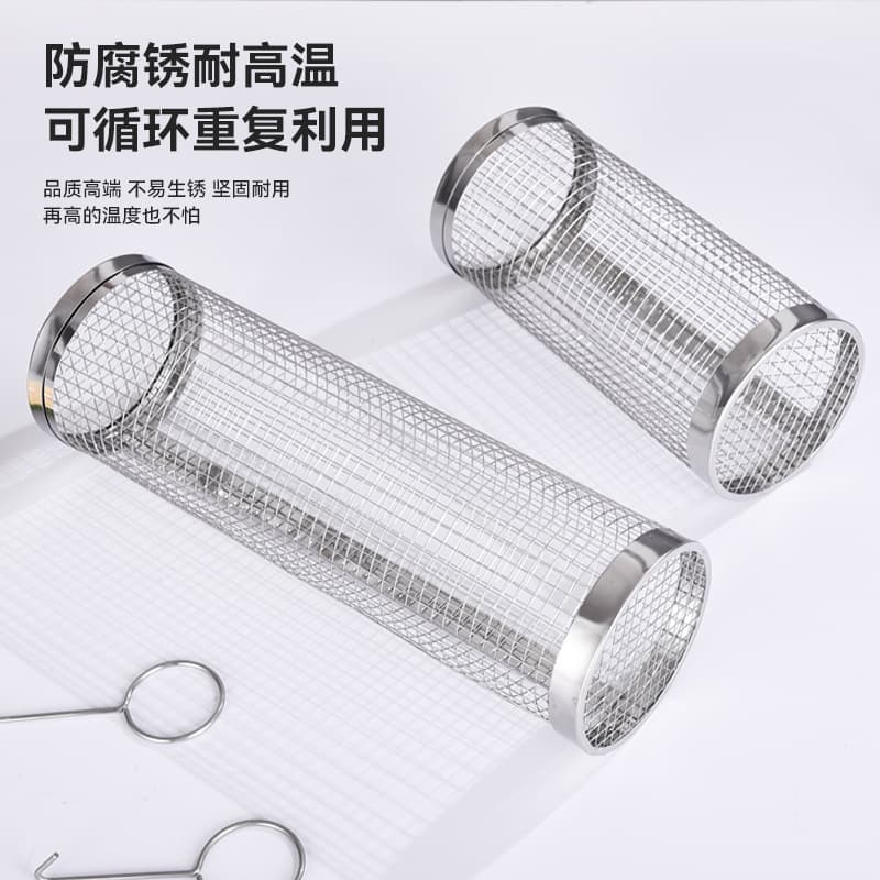 (Cross-border trading), travel handheld rotating drum stainless steel for camping 4