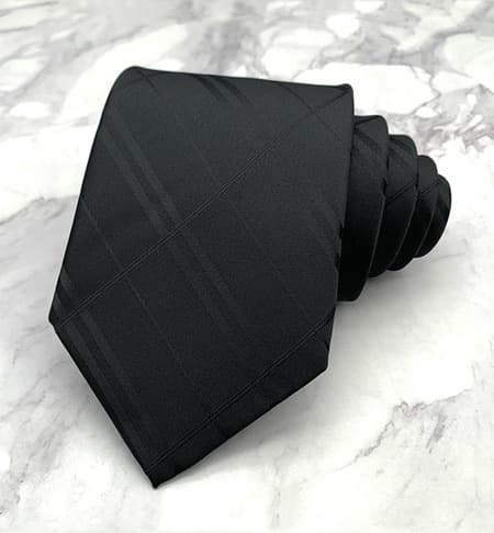 Black tie men's workplace salesperson official work installed business tie high -quality hand -width 8cm width 8cm 5