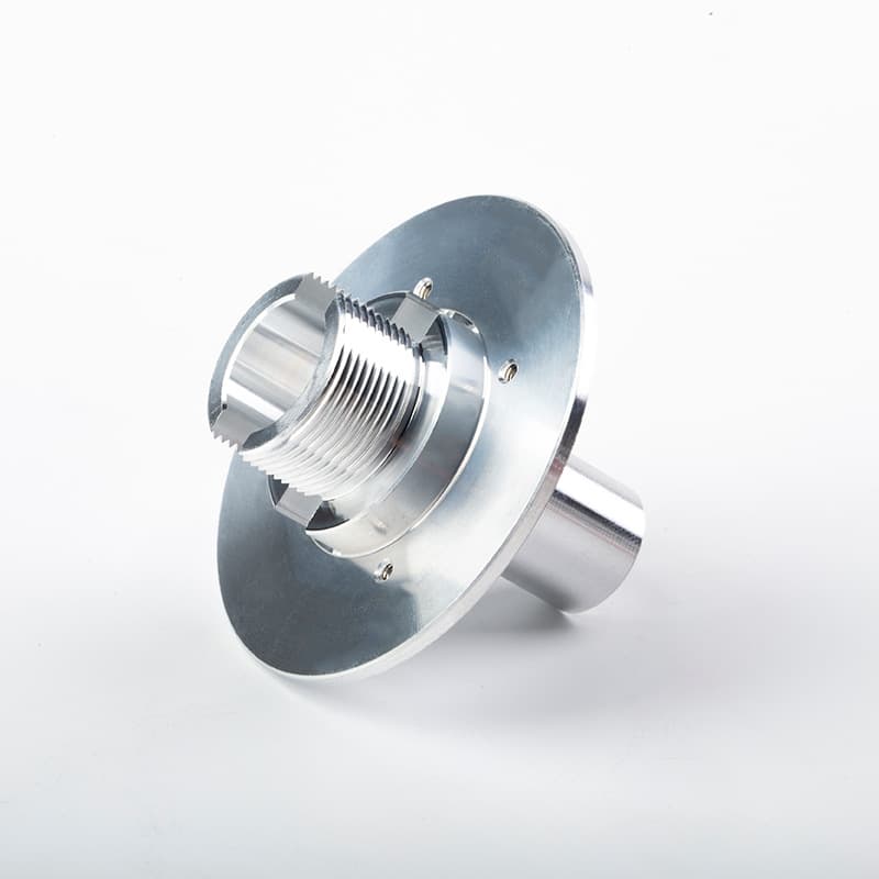 Aluminum alloy parts processing non -standard aluminum lighting car robot flashlight accessories CNC five -axis processing 4