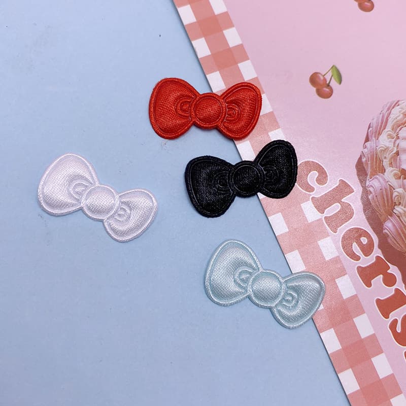 Ultrasonic accessory with bow, postcard, decorative flowers with accessories, bow tie 3