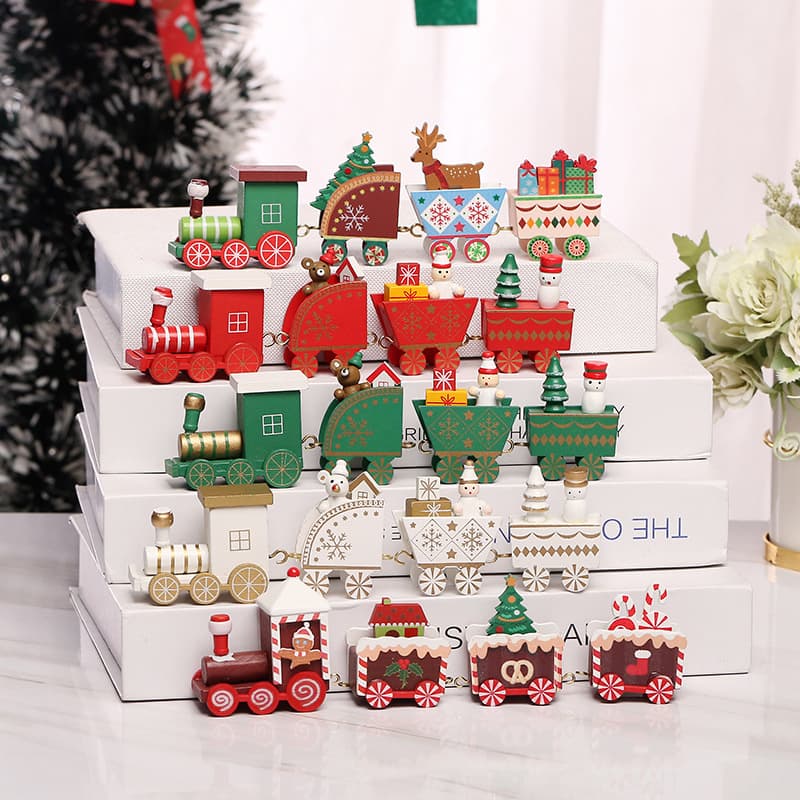 (Cross-border trading), wooden train, Birthday gift 2