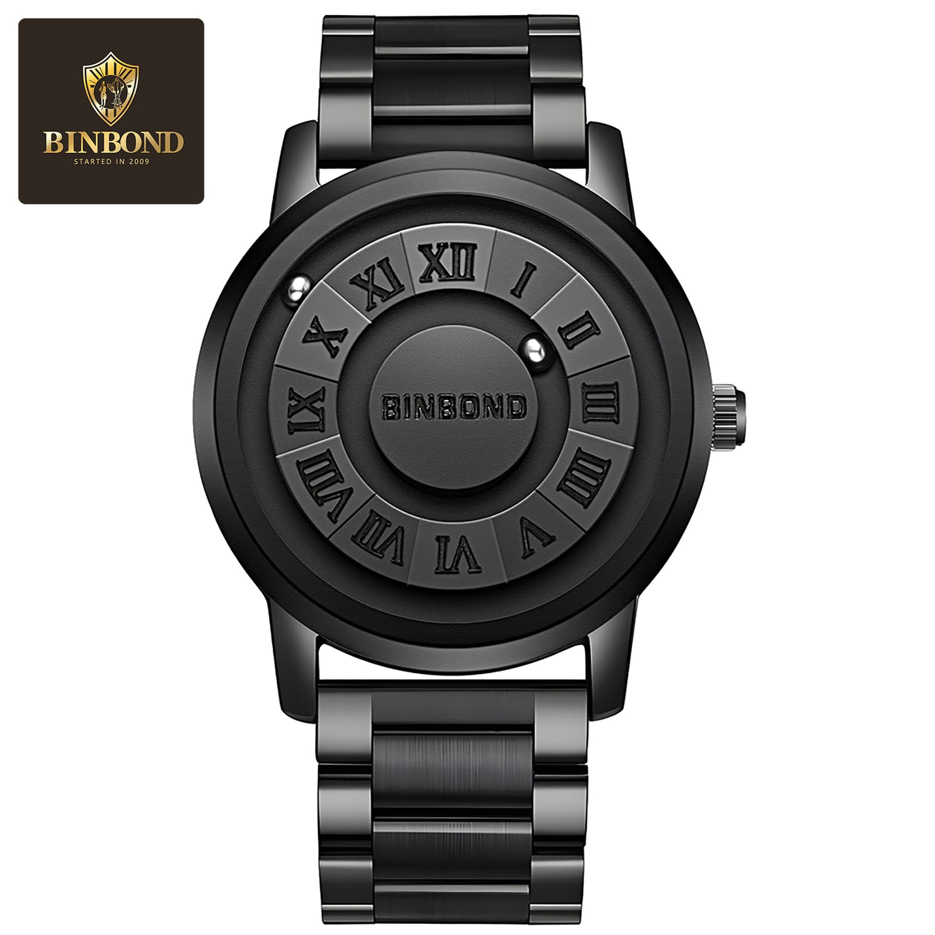 Creative magnetic waterproof men's watch, USA 5