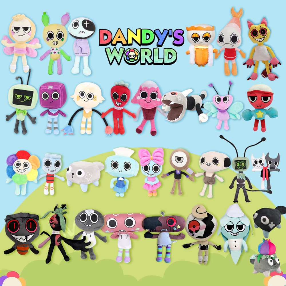 Spot cross -border new product dandy's world world game peripheral plush doll cartoon doll 3