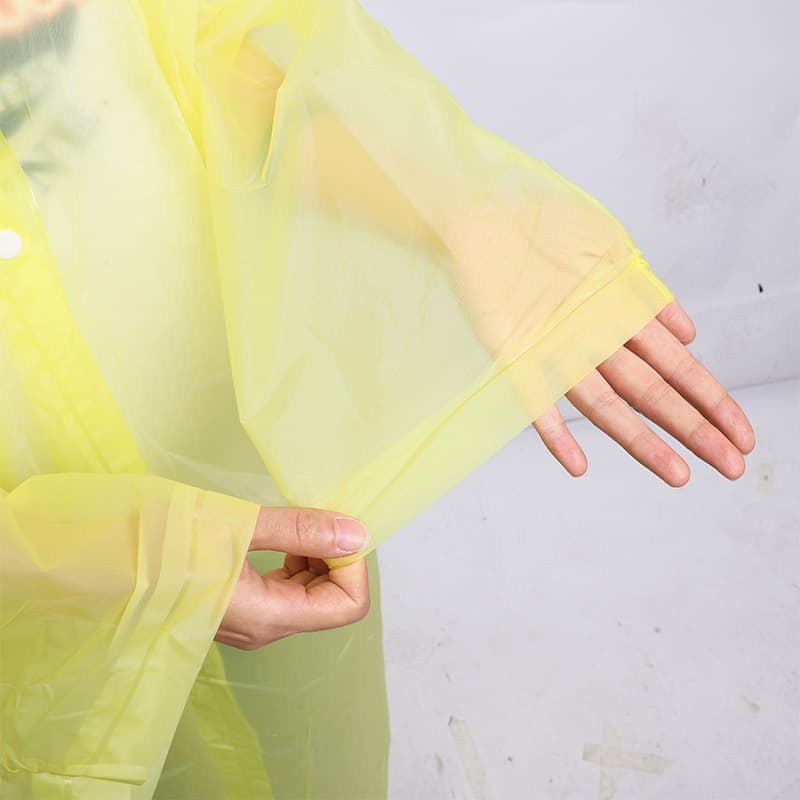 Travel raincoat, handheld fashionable cards for adults for traveling, increased thickness 2