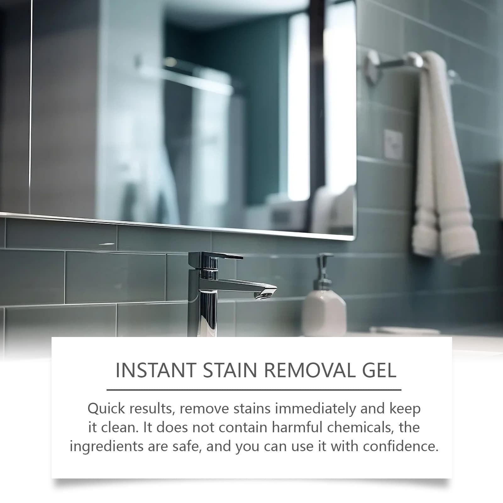 Jue-Fish Stain Removal Gel Mold Cleaner for Seals & Gaskets 3