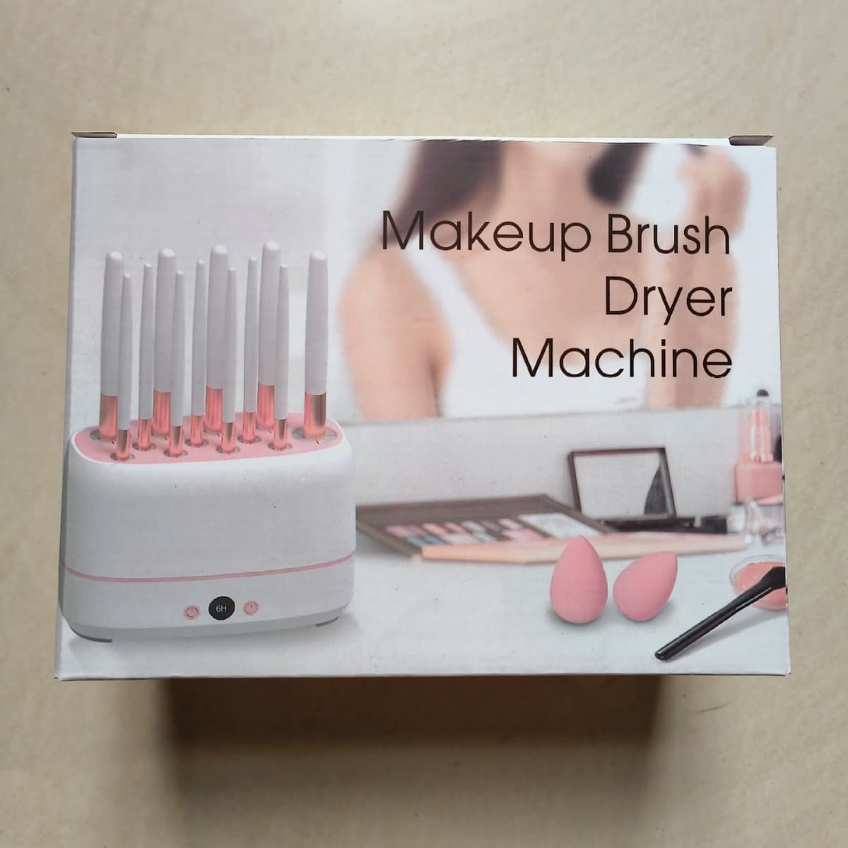 Universal cosmetic quick dry hygienic fast brush 3