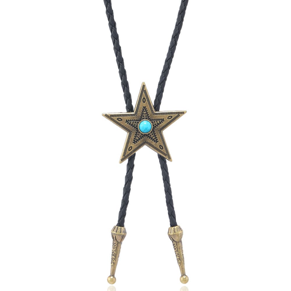 (Cross-border trading), turquoise retro pendant, necklace, tie, USA 5