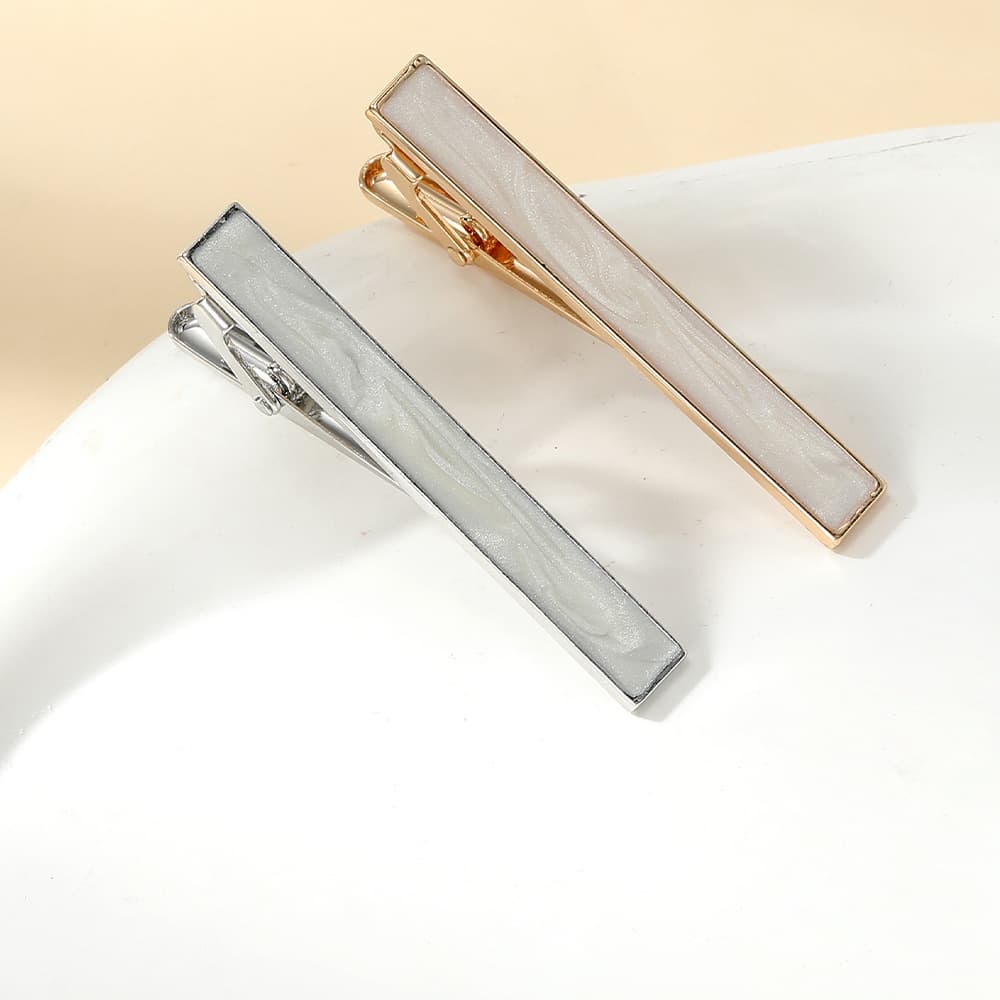 Fashionable high-end organic tie pearl, shirt, suit